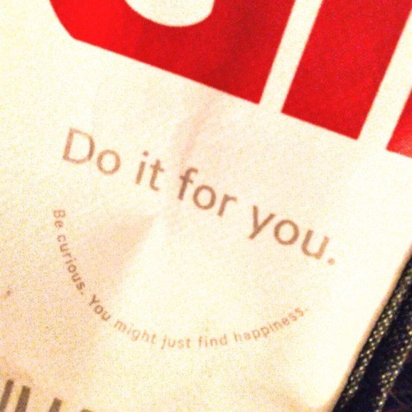 Lululemon manifesto motivational s shopper tote - Picture 4 of 5